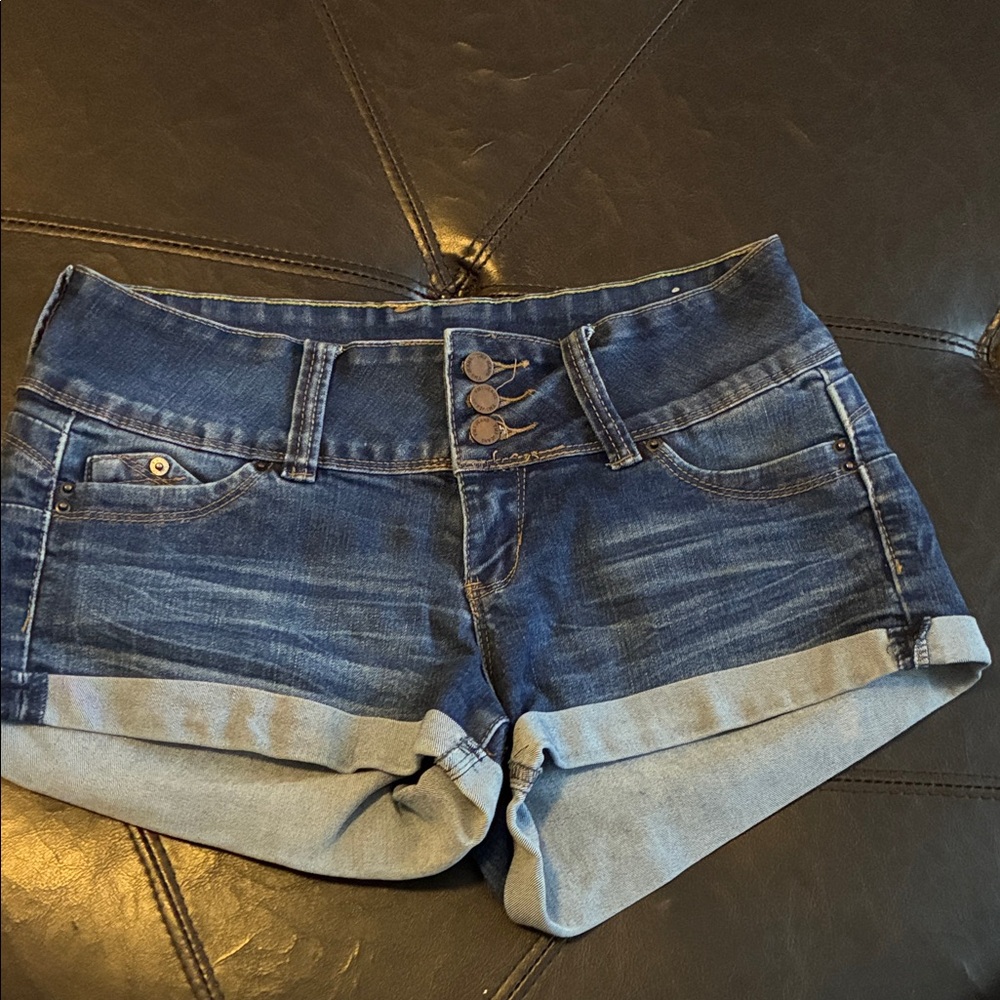 YMI Dark Blue Jean Shorts